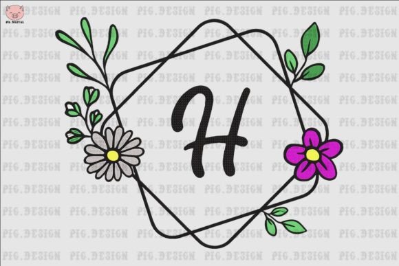 Flower Daisy Font H Review