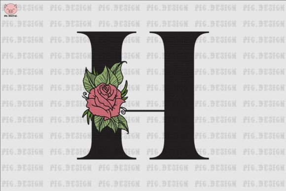 Flower Rose Font H Review