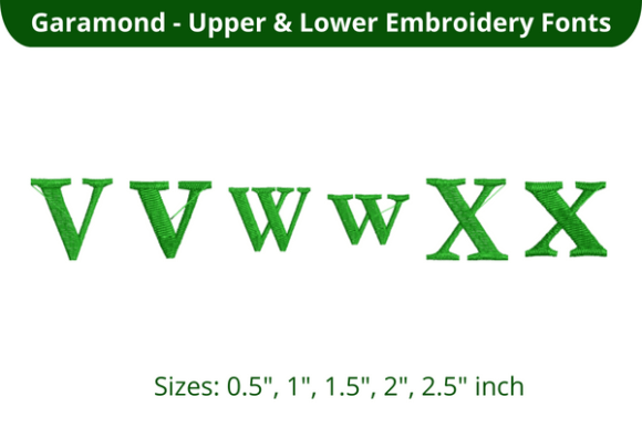 Garamond Font VWX: Elegant Personalization for Handmade Gifts