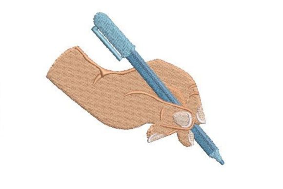 Pen in Hand: A Seasonal Embroidery Staple